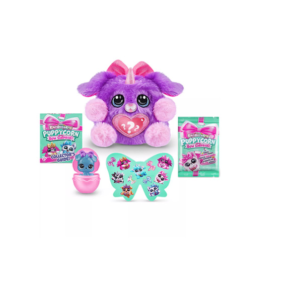 ZURU RAINBOCORNS Puppycorn Bow Surprise Series 3 Purple Ears NWT - Picture 6 of 8